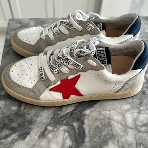 Golden Goose skater sneakers kids size 33. No box.  Never worn